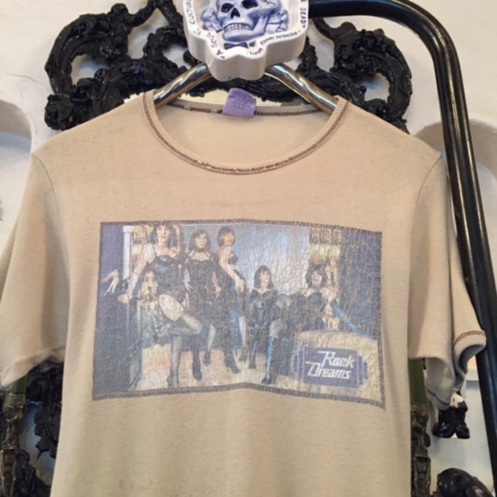 Vintage Rolling Stones Shirt 1973 Rock band tees