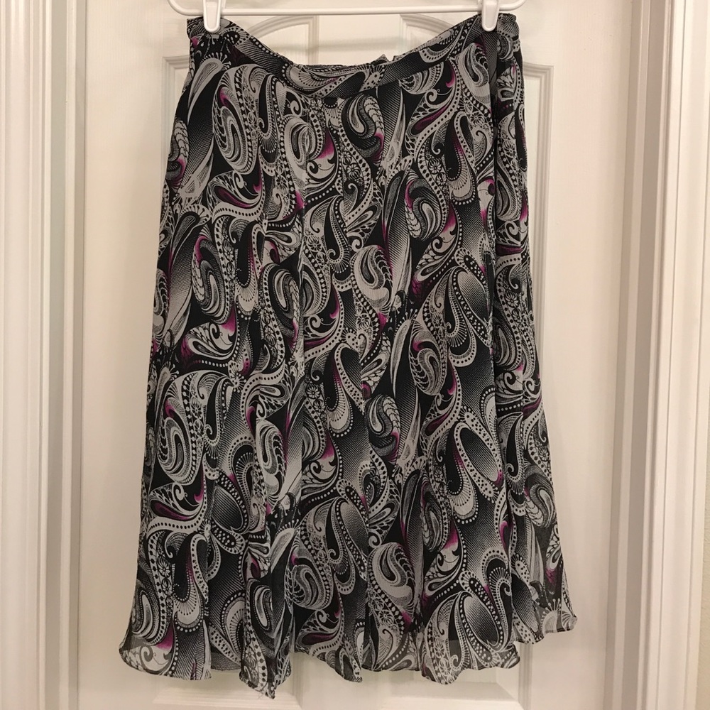 Jones NY silk skirt