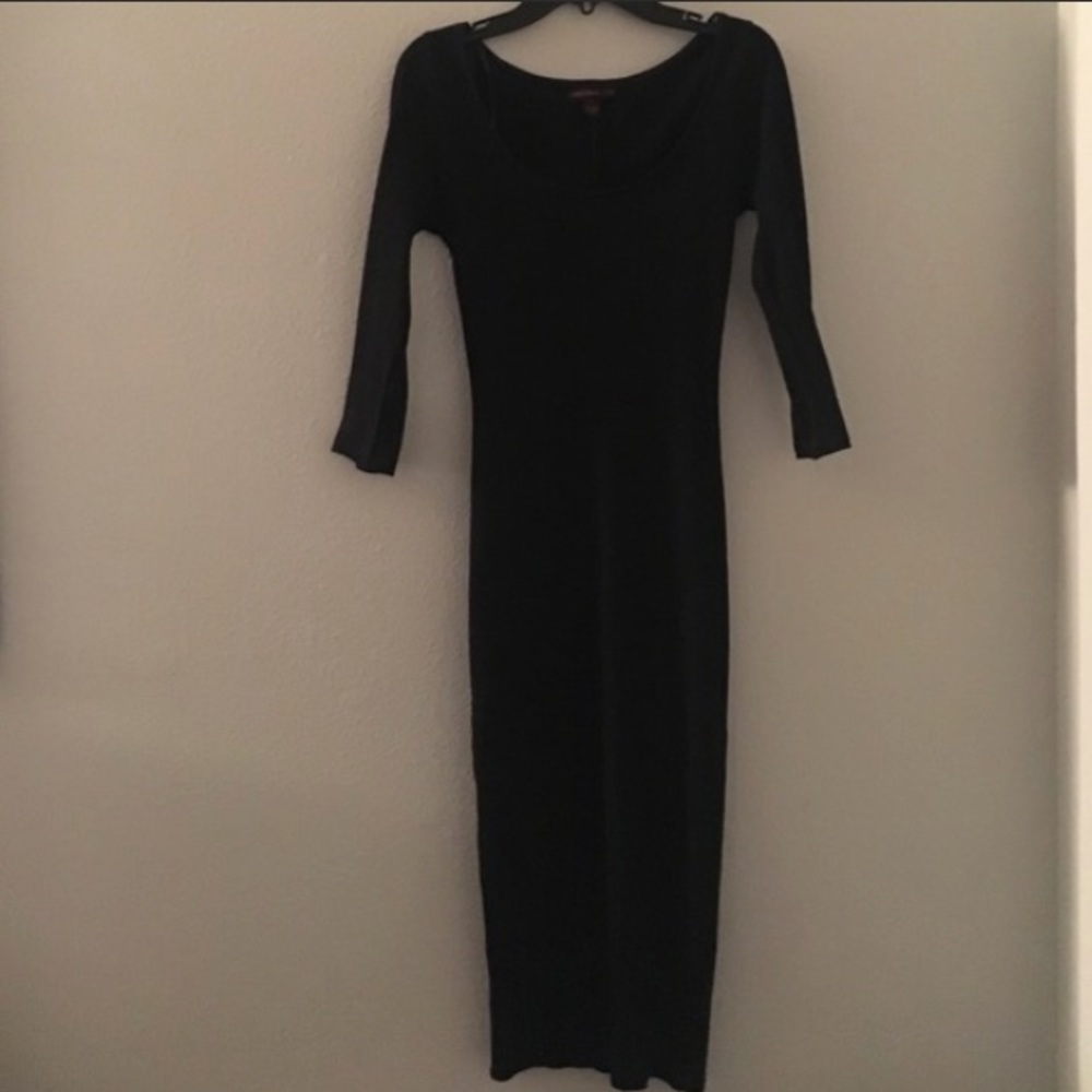 Black Midi dress