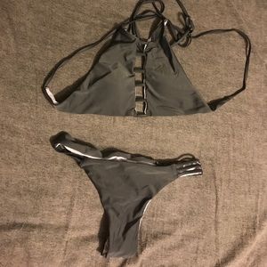 Gray bikini from Zaful