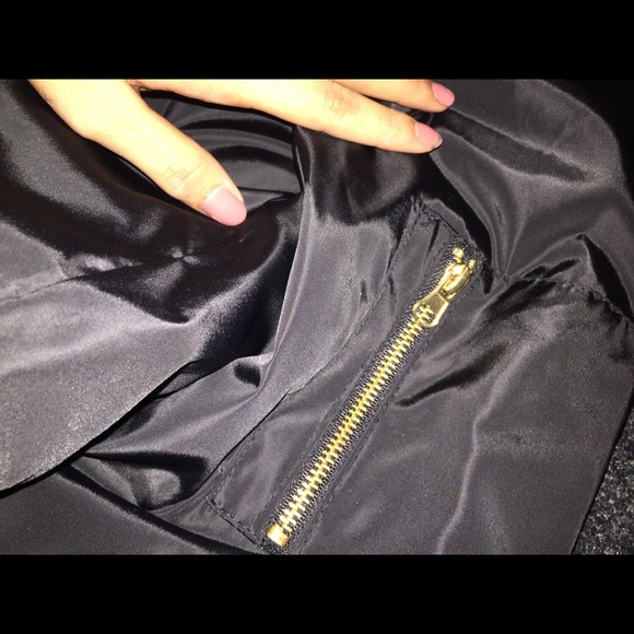 BLACK BOMBER JACKET 🕷 - Picture 4 of 5