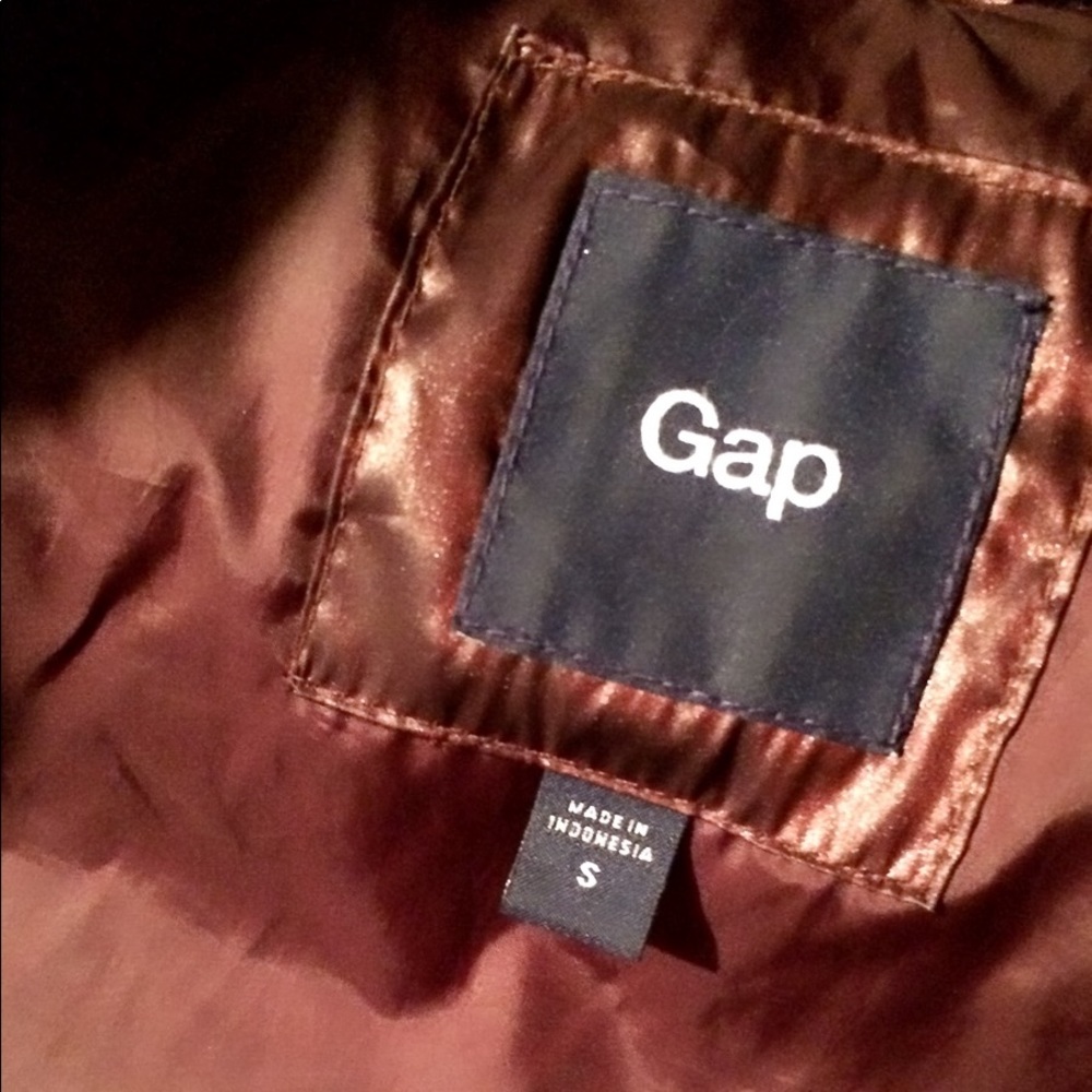 Bronze Colored Gap Winter Coat - image 8