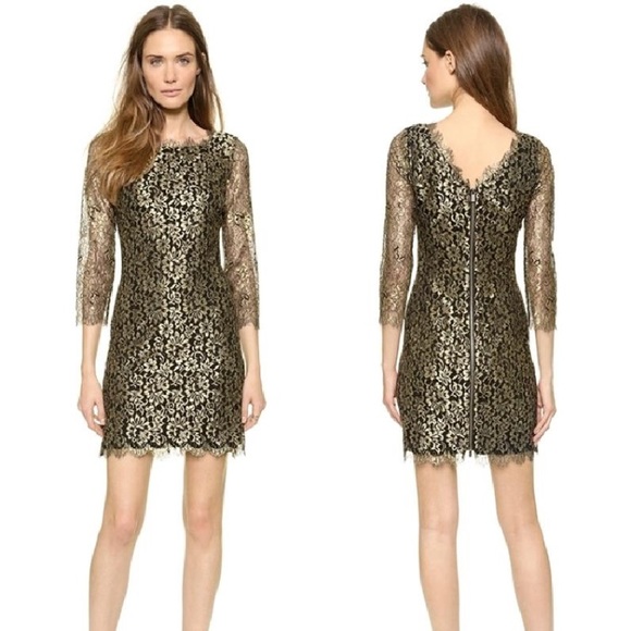 Diane Von Furstenberg Dresses & Skirts - Diane Von Furstenberg Zarita Lace Sheath Dress