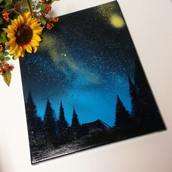 *DISCOUNTED SHIPPING* Handmade Acyclic Painting - Picture 1 of 1
