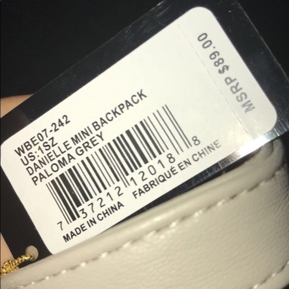 NEW BEBE BAG GREY (with price tag ) 💋 - Picture 3 of 4