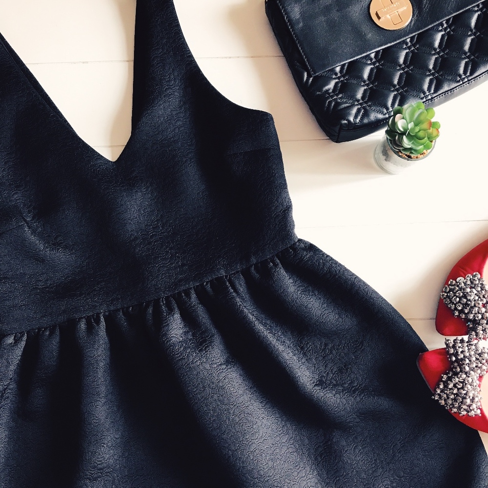 ❌SOLD❌ ❤️PM EDITOR PICK❤️ Nordstrom - Black Dress