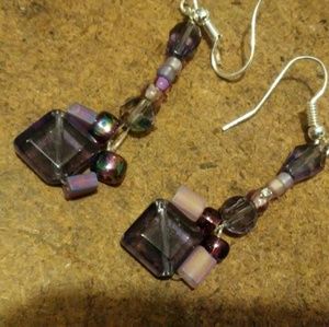 Earrings and necklace