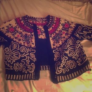 Crop vintage cardigan