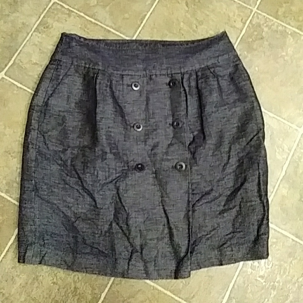 Woman's HALOGEN blue Skirt SZ 14