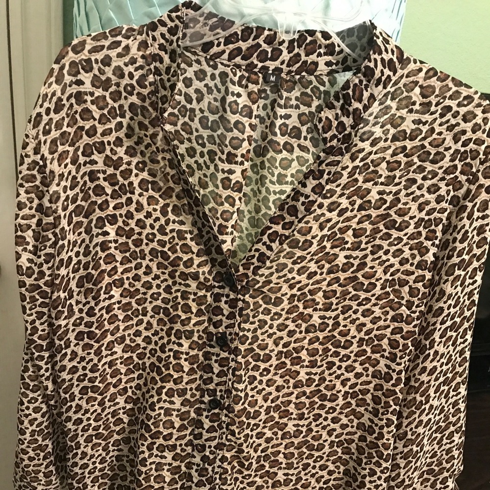 Print blouse