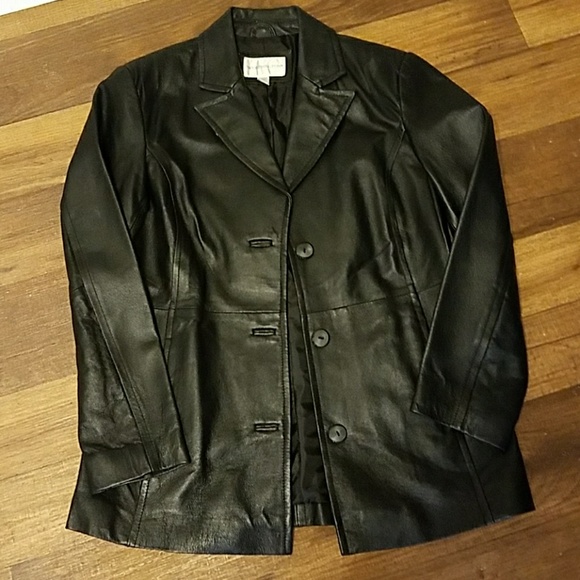 Worthington Jackets & Blazers - Worthington Genuine Leather Trench Jacket