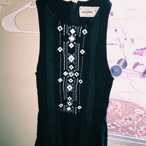 Navy blue dress size Medium from Abercrombie