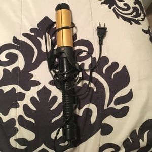 Curling/straining wand