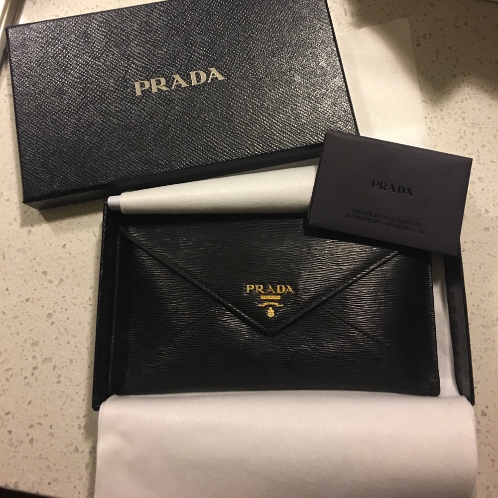 Authentic Prada Wallet