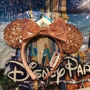Rose Gold Disney Minnie Ears