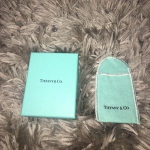 Tiffany box and small dust bag