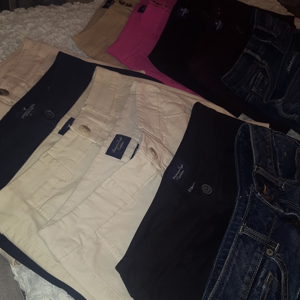 Lot of 13 American Eagle Shorts Sizes 0 - Picture 3 of 5