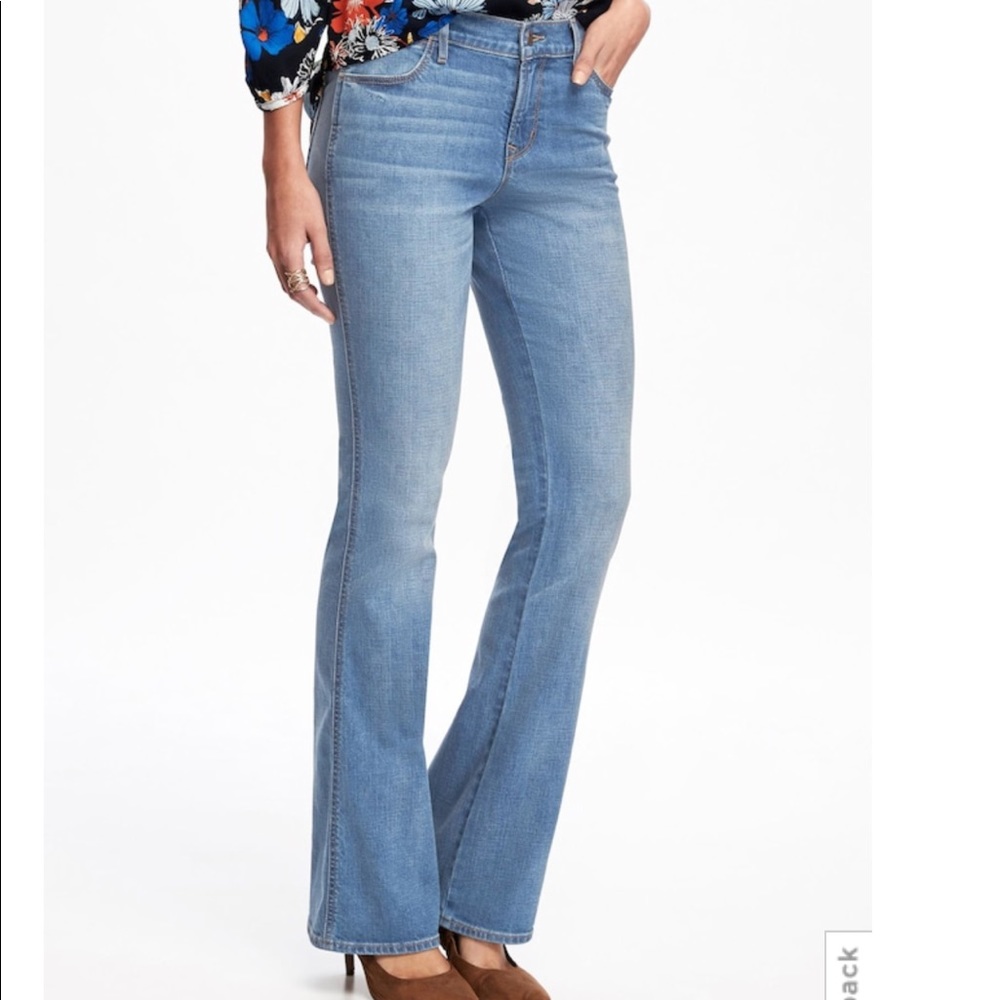 NEW Old Navy Micro Flare Jeans size 10
