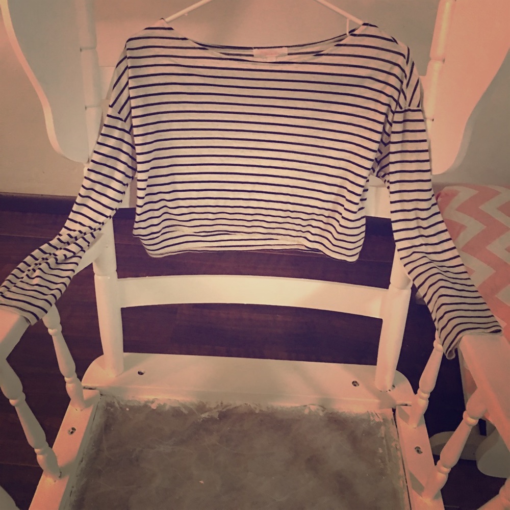 Stripe crop top