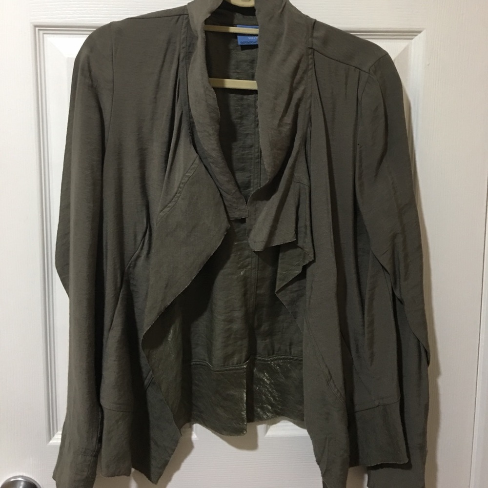 Simply Vera Wang Olive blazer
