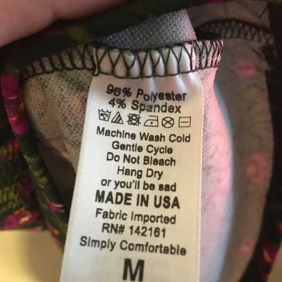 NWT Medium LuLaRoe Floral Cassie FLASH SALE - Picture 2 of 2