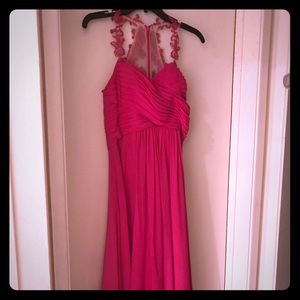 Beautiful tailor made bridesmaid dress