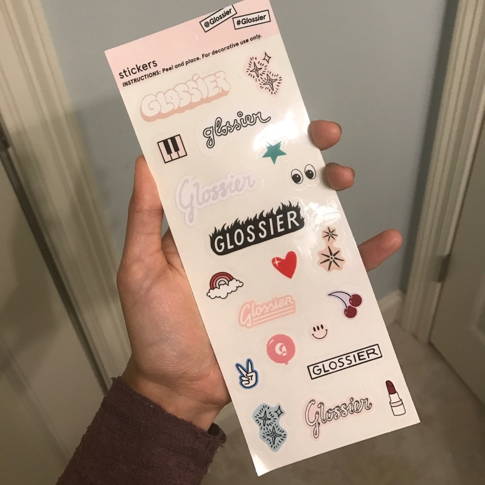 GLOSSIER stickers