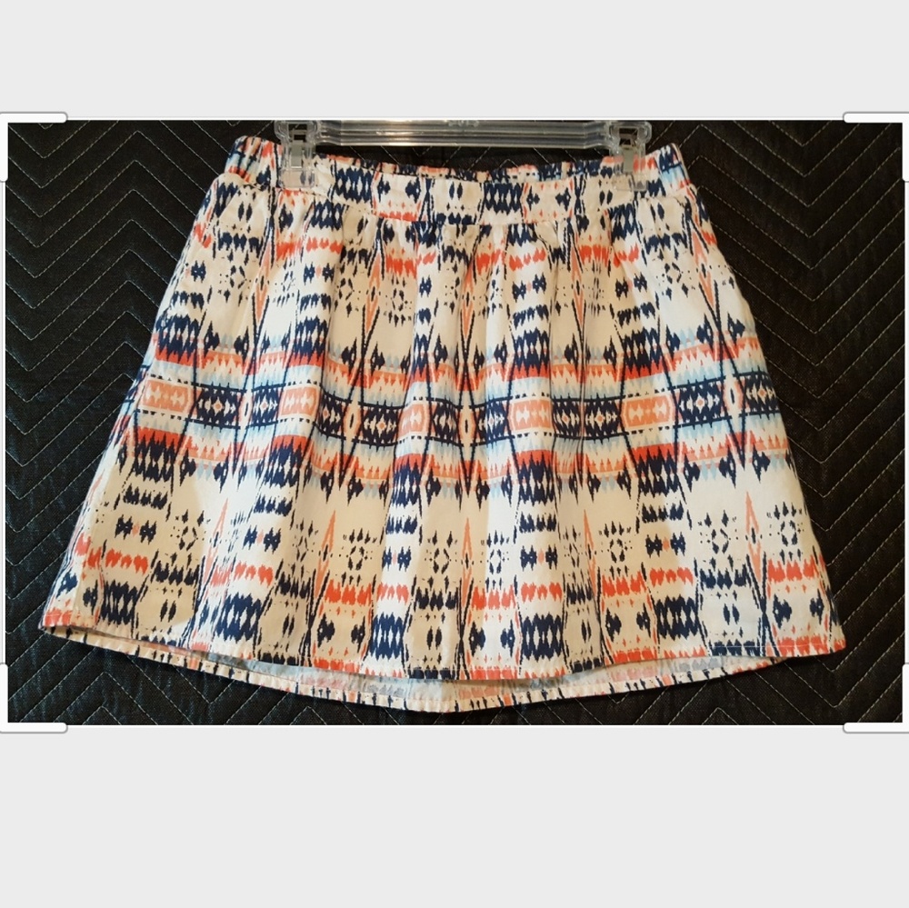 Southwest print Juniors Skirt