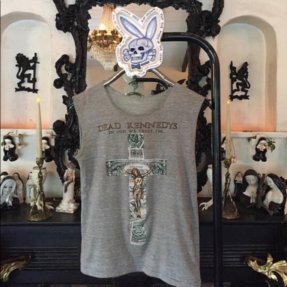 Vintage Dead Kennedys shirt 80s punk band tee rare