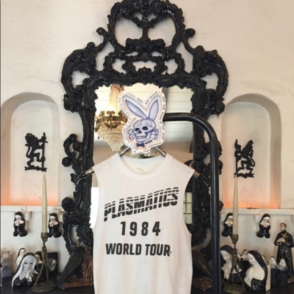 Plasmatics Shirt rare 80s punk Band Tee Tank Top