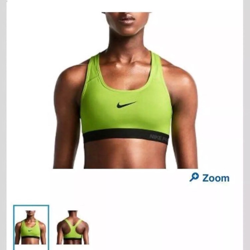 Nike Pro Padded Bra $40 Value
