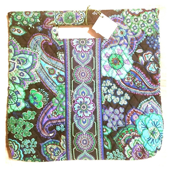 Vera Bradley Handbags - Vera Bradley Blue Rhapsody Holiday Tote
