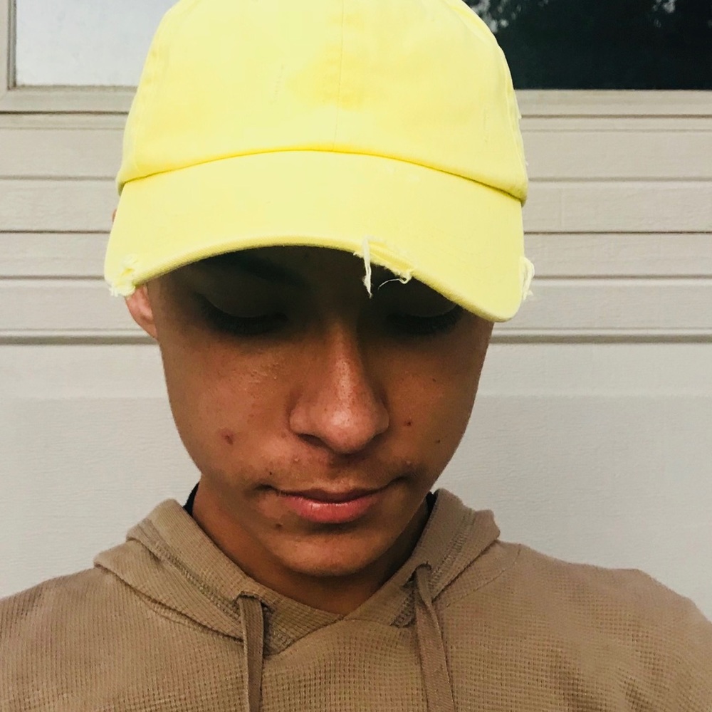 Yellow hat