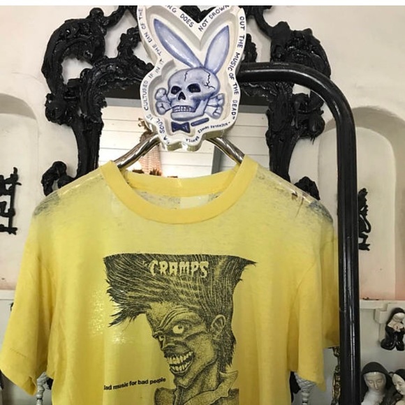 the cramps shirt vintage