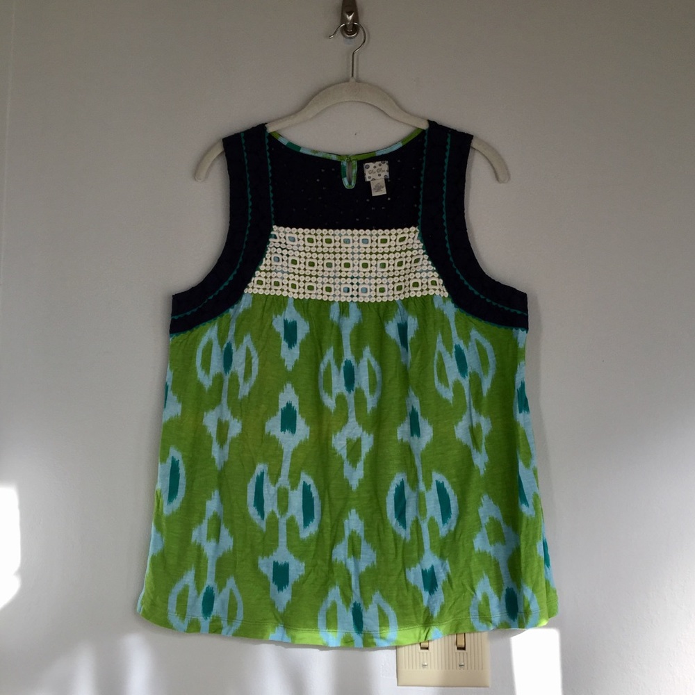 Anthropologie Multi-texture Top