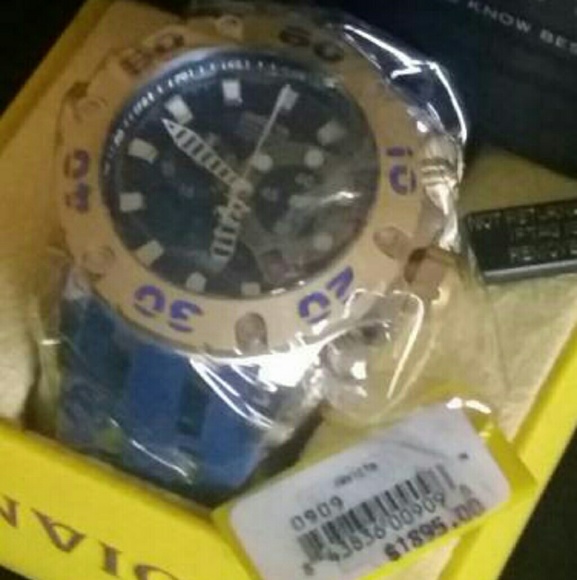 Mens Invicta Subaqua 500 Meter Depth Diver Watch