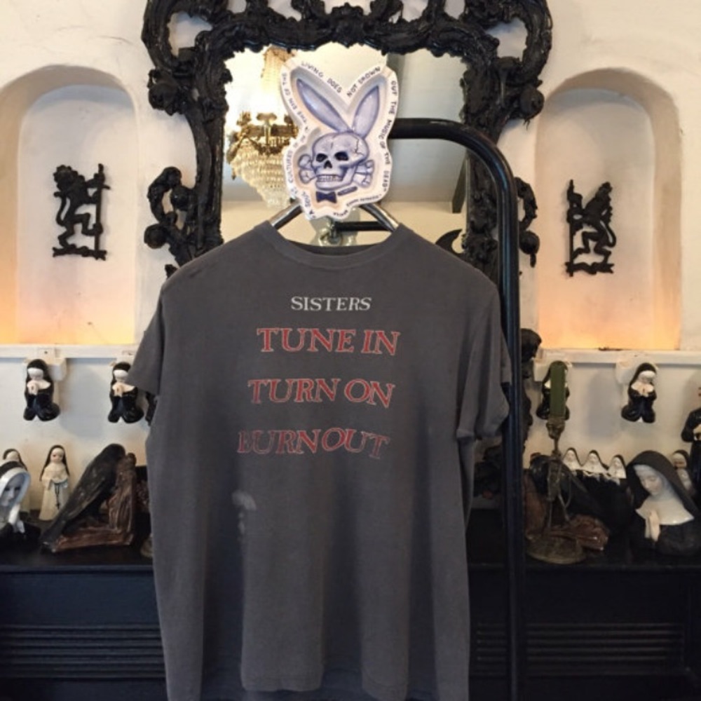 Sisters of Mercy Shirt rare 80s death rock Tee