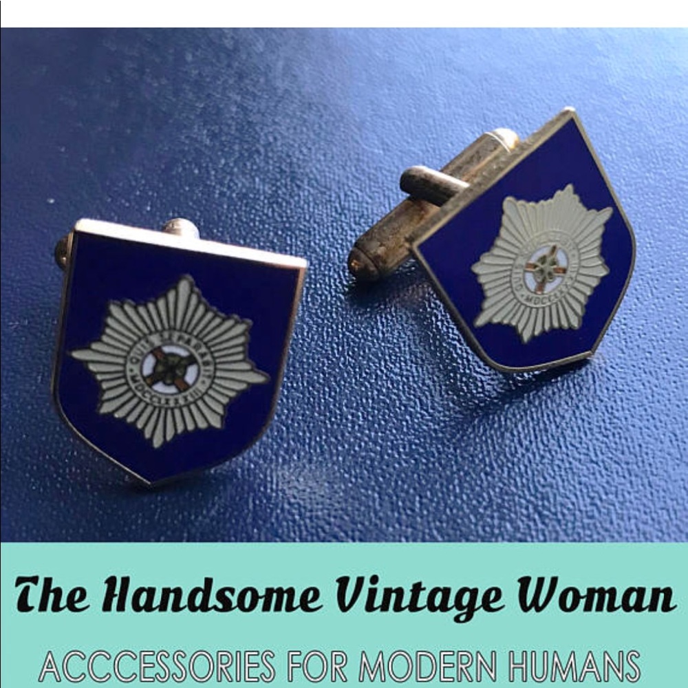Order of St Patrick Cuff Links, Vintage