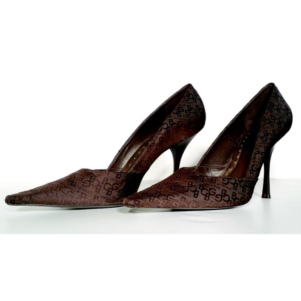 BCBGirls Womens Brown Pumps Heels Shoes Size 10