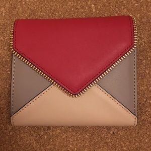 Rebecca Minkoff Dex Colorblock Leather Wallet