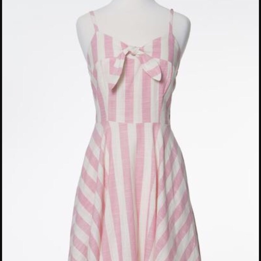 50’s era PINK Barbie STRIPED DRESS