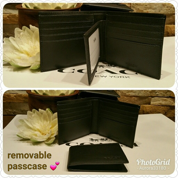 LAST ONE!!!  NEW Coach Compact ID "Skull" Wallet - Picture 3 of 5