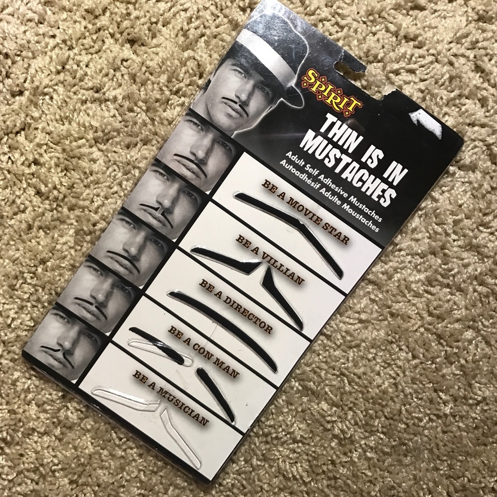 Costume Mustache Kit