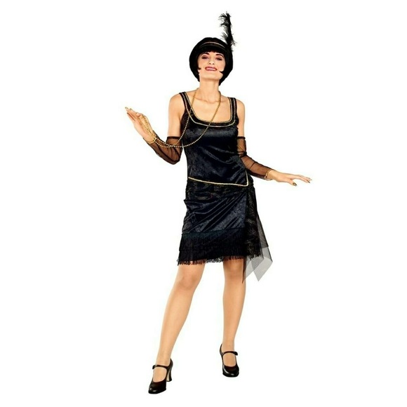 SPEAK EASY FLAPPER COSTUME WOMEN'S STANDARD (6-12 - Picture 1 of 6