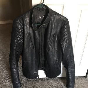 Original Armani/Exchange leather jacket
