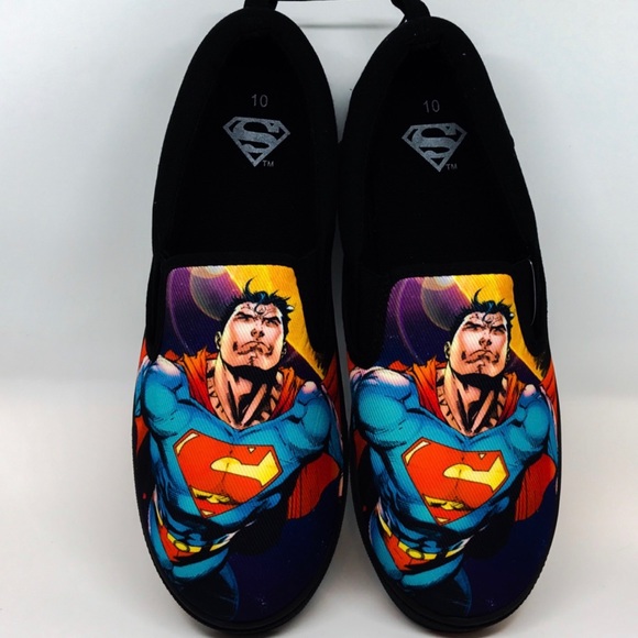 ❌🚫SOLD❌🚫NWT! Superman Sk8ters: size 10-11 - Picture 2 of 4