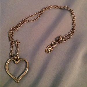 Island cowgirl heart necklace