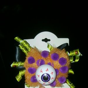 Halloween eyeball hairbow