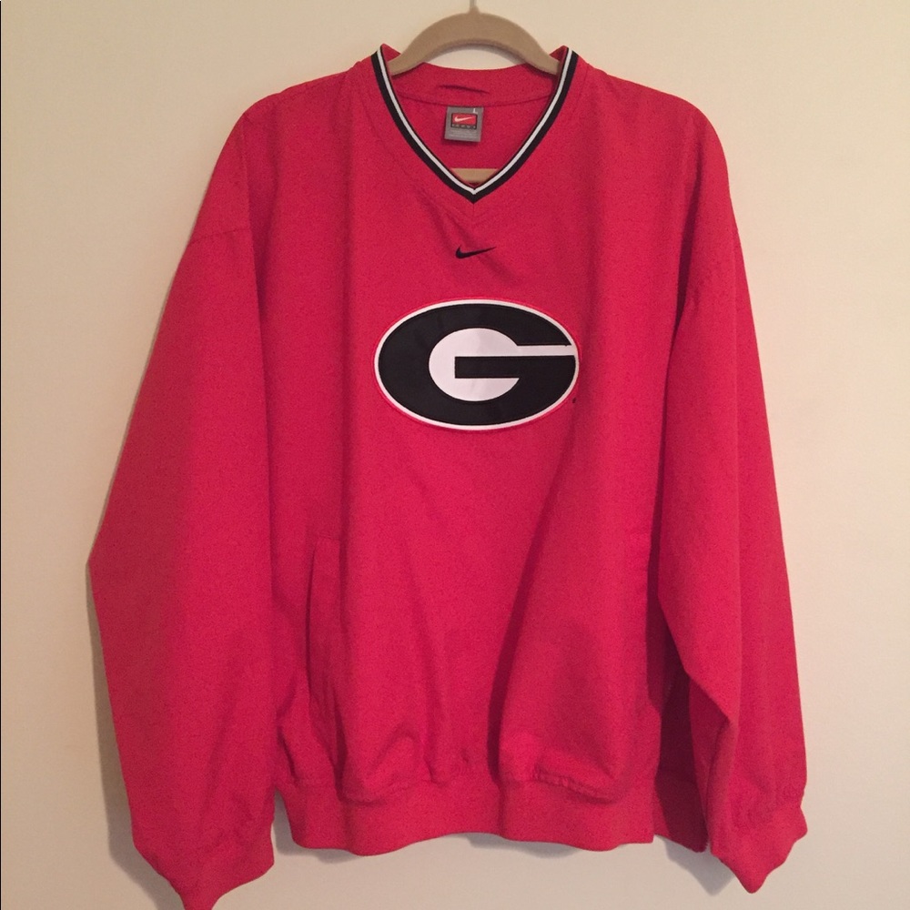 Large UGA throw over jacket
