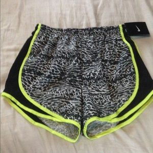 Animal print Nike dri fit tempo short